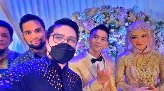 Gaya Fashion Sederet Selebriti di Pernikahan Ridho D'Academy dan Syifa