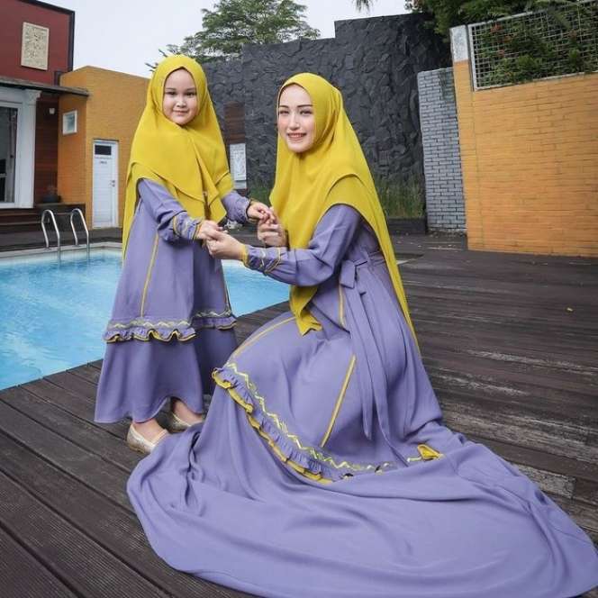Gemes! Potret Princess Kayla dan Adelia Wilhelmina Kenakan Baju Kembaran