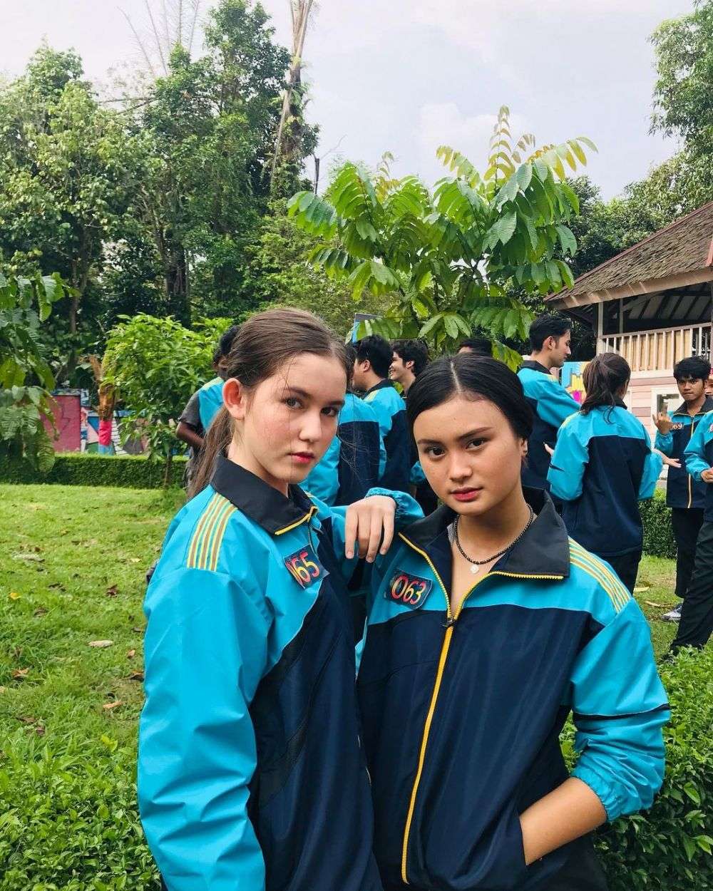 8 Potret Pemain Jendela SMP Syuting Adegan Mirip Squid Game