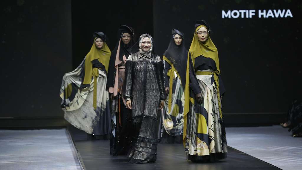 Kelembutan 'Malaikat' di Koleksi Terbaru Busana Muslim Motif Hawa 