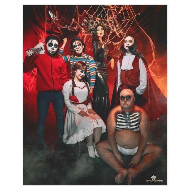 Adu Kostum 10 Artis Saat Rayakan Haloween, Vanessa Angel Paling Keren Abis!