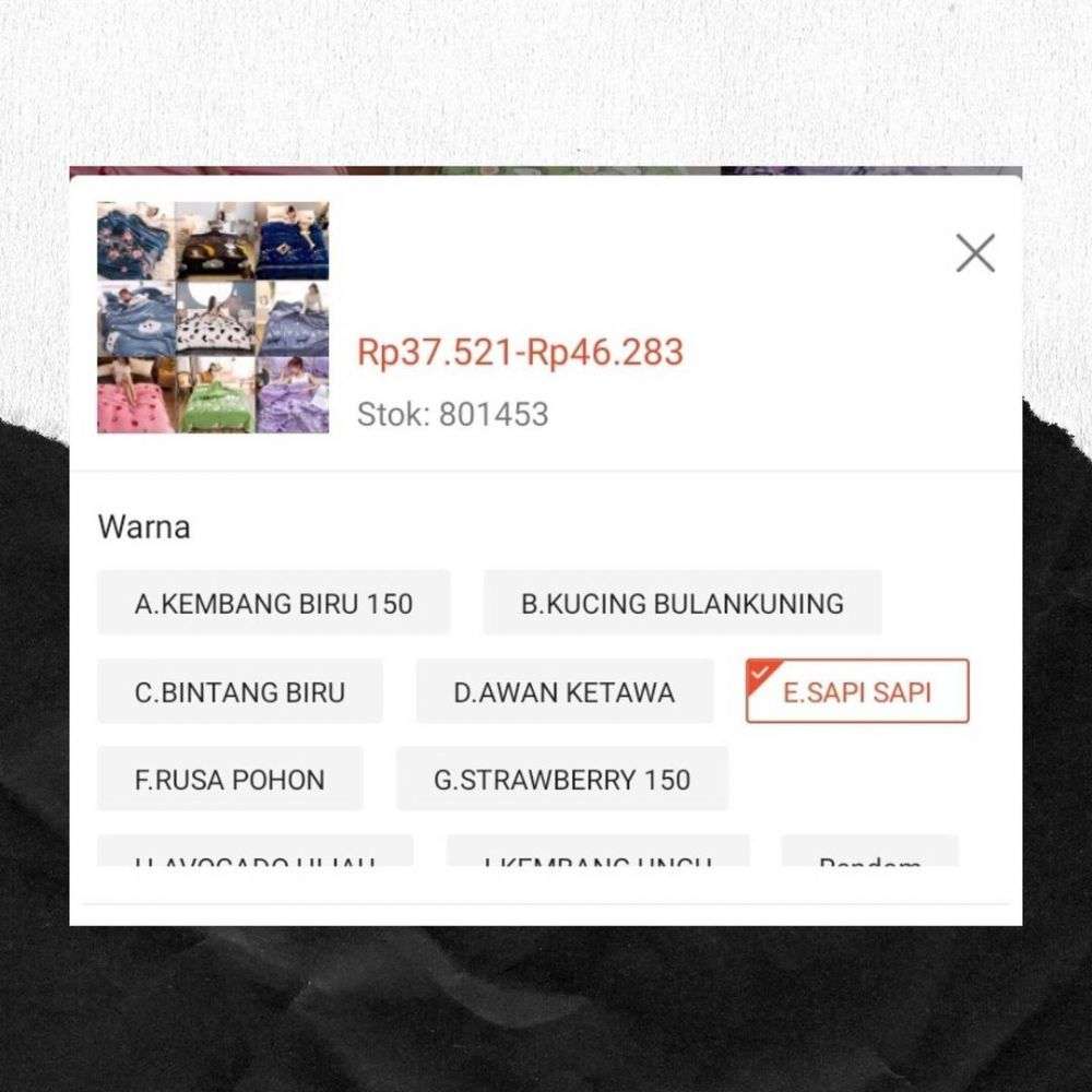 10 Potret Nama Barang di Online Shop yang Nyeleneh dan Lucu Abis, Asli Bikin Nangis!