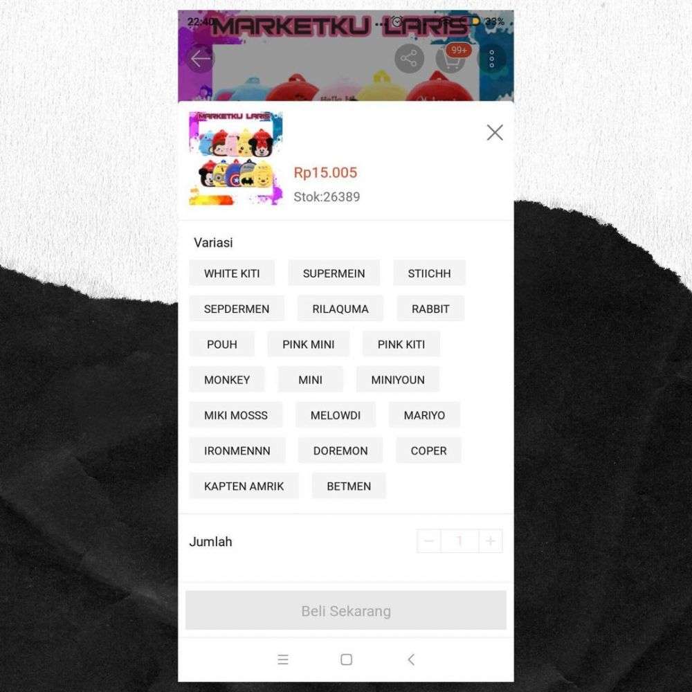 10 Potret Nama Barang di Online Shop yang Nyeleneh dan Lucu Abis, Asli Bikin Nangis!