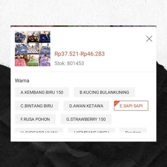 10 Potret Nama Barang di Online Shop yang Nyeleneh dan Lucu Abis, Asli Bikin Nangis!