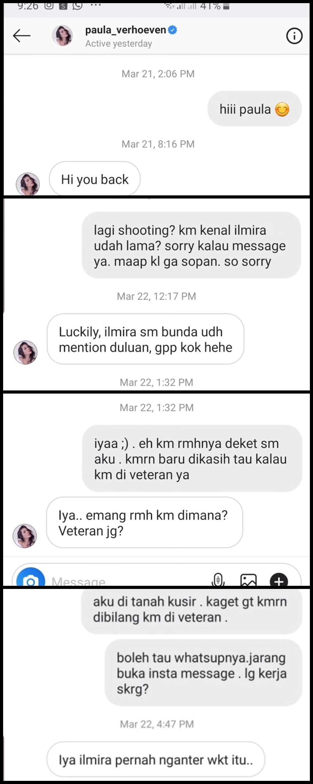 Isi Chat Pertama 7 Artis Saat PDKT dengan Pasangan, Billar-Lesty Kocak Banget!