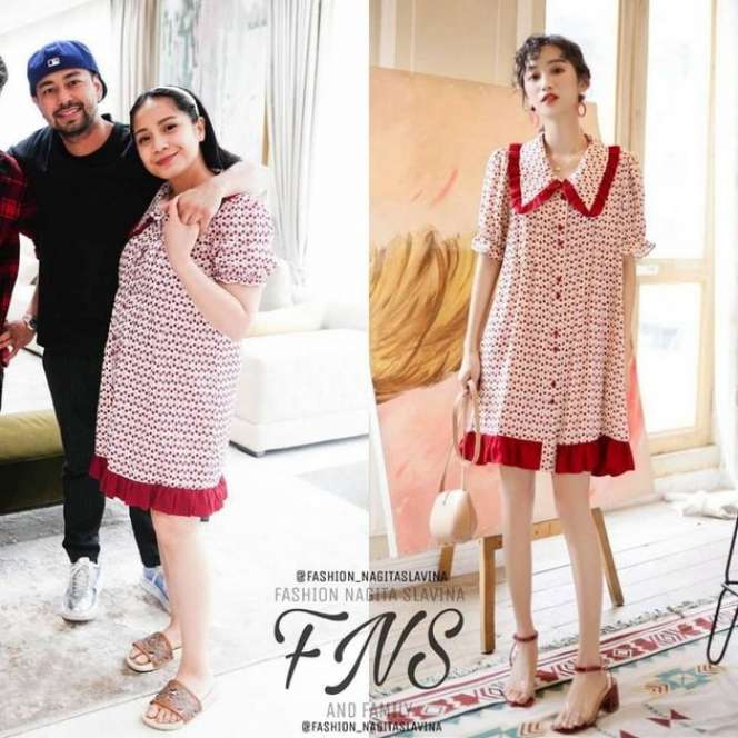 8 Fashion Nagita Slavina Saat Hamil, Harga Cardigannya Bisa Beli Motor!