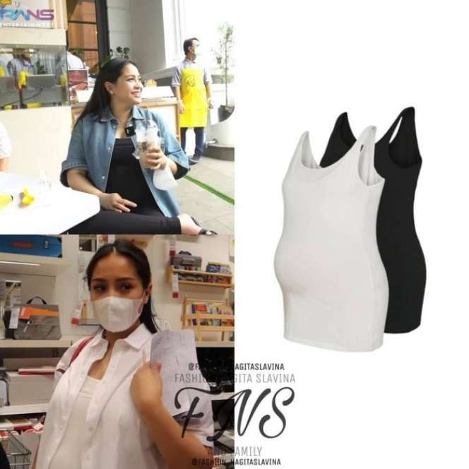 8 Fashion Nagita Slavina Saat Hamil, Harga Cardigannya Bisa Beli Motor!
