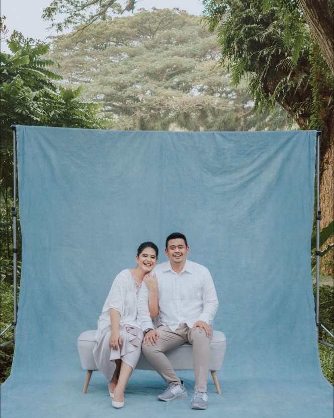 Rayakan Anniversary ke-4, Potret Romantis Kahiyang Ayu dan Bobby Nasution