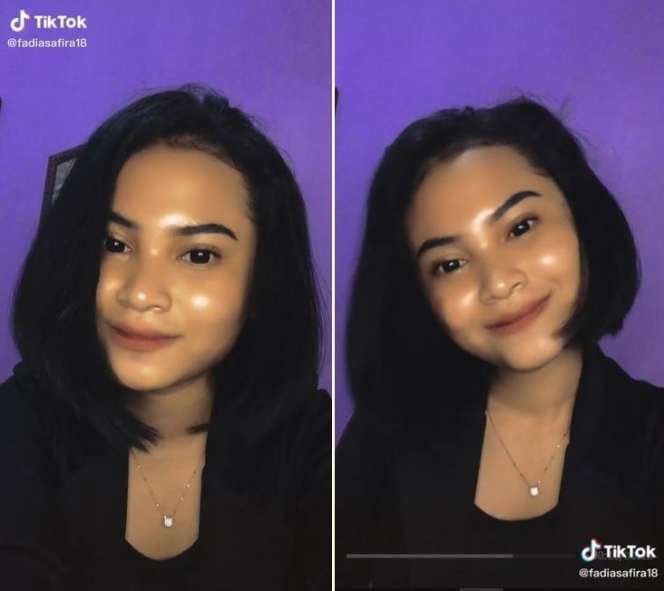 8 Potret Pengguna Tiktok Berparas Mirip Vanessa Angel, Diminta Temui Gala Sky!