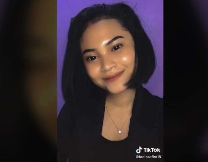 8 Potret Pengguna Tiktok Berparas Mirip Vanessa Angel, Diminta Temui Gala Sky!