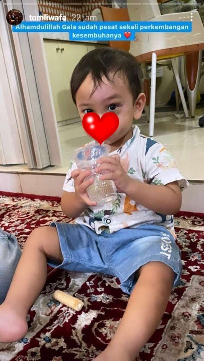 9 Potret Kondisi Terkini Gala Anak Vanessa Angel, Bikin Pilu Saat Panggil Mama!