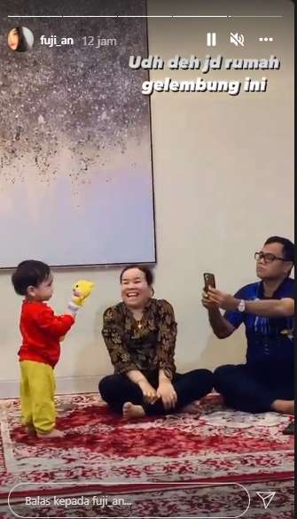 9 Potret Kondisi Terkini Gala Anak Vanessa Angel, Bikin Pilu Saat Panggil Mama!