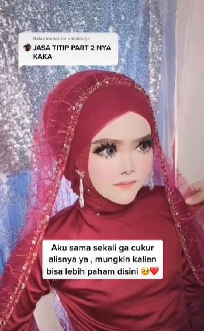 7 Potret Transformasi Makeup Pengantin dengan Alis Botak, Jadi Super Cantik Bak Boneka Barbie!