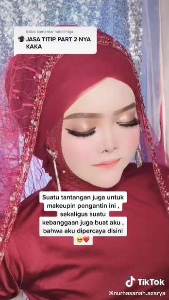 7 Potret Transformasi Makeup Pengantin dengan Alis Botak, Jadi Super Cantik Bak Boneka Barbie!