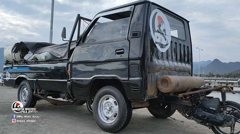 10 Potret Mobil Pickup ‘Kepala Buntung’ yang Viral, Polisi Ngakak Lihat Cara Mundurnya!