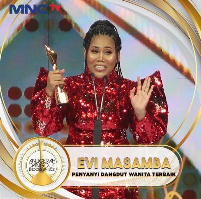 Perjalanan Karir Evi Masamba: Dulu Honor Termahal Rp60 Ribu, Kini Penyanyi Dangdut Terbaik 2021, Kalahkan Lesti dan Ayu Ting Ting