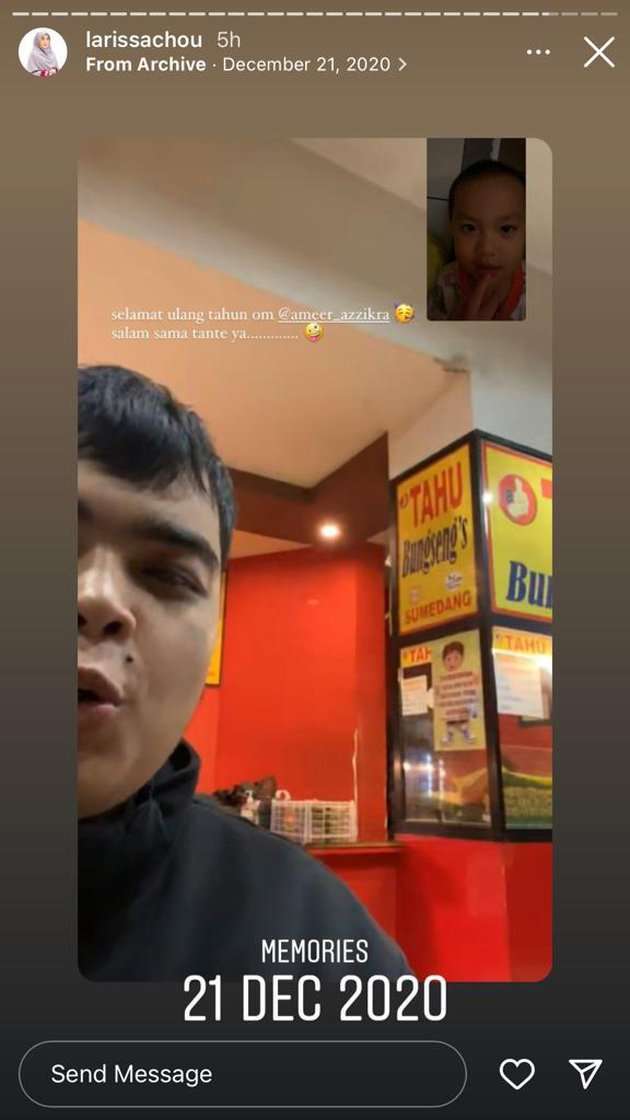6 Momen Kebersamaan Larissa Chou dan Ameer Azzikra yang Kini Tinggal Kenangan