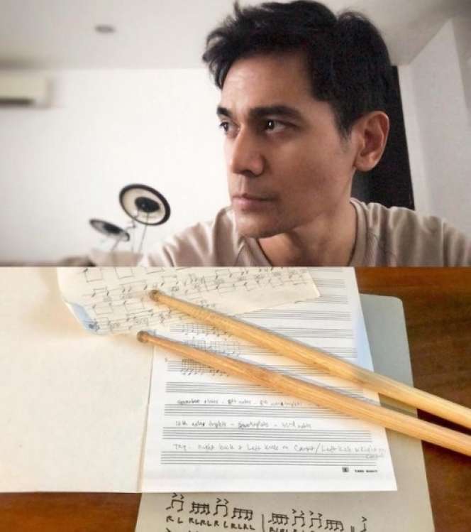 Ingat Tyo Nugros Eks Drummer Dewa 19? Begini Potret Terbarunya
