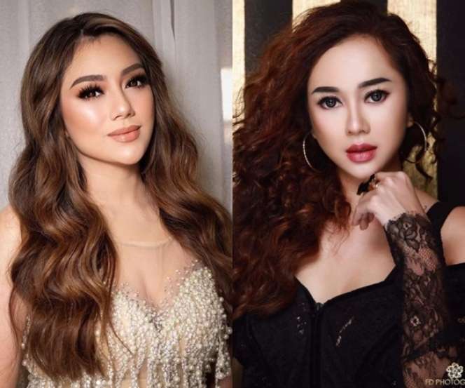 Adu Gaya Celine Evangelista vs Aura Kasih, Jadi Hot Mama!