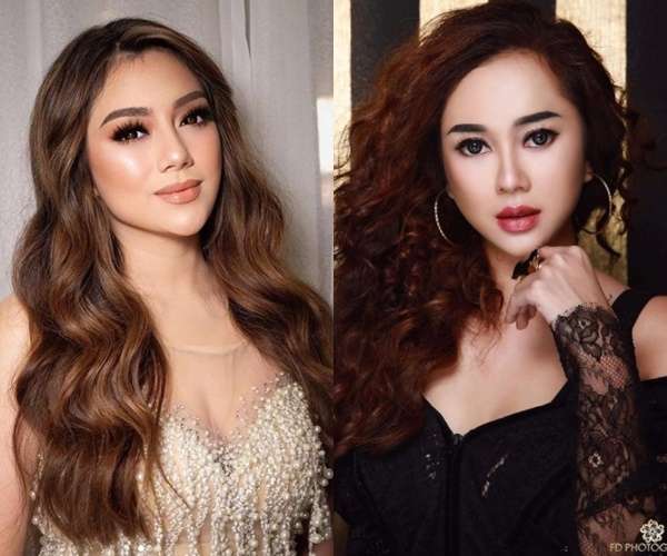 Adu Gaya Celine Evangelista vs Aura Kasih, Jadi Hot Mama!