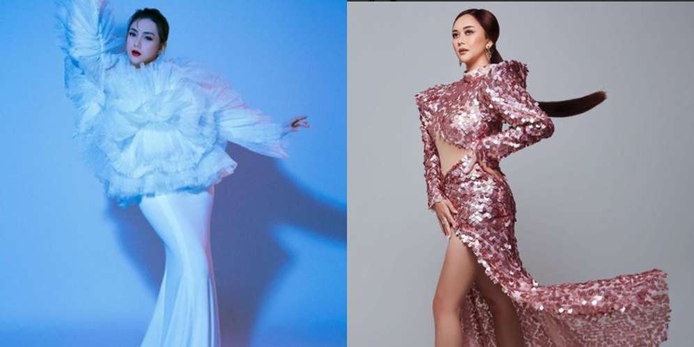 Adu Gaya Celine Evangelista vs Aura Kasih, Jadi Hot Mama!