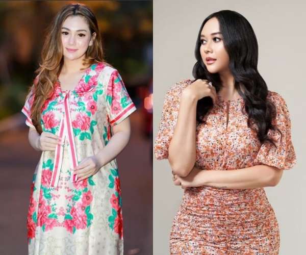 Adu Gaya Celine Evangelista vs Aura Kasih, Jadi Hot Mama!