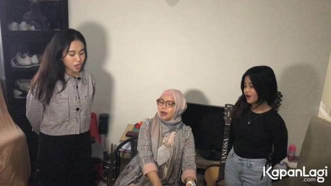10 Potret Mayang dan Chika Latihan Vokal untuk 40 Harian Meninggalnya Vanessa Angel, Makin Dihujat!