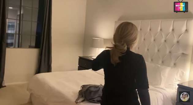 Penampakan Apartemen Mewah Ayu Ting Ting Saat Liburan di Amerika, Sprei Kasurnya Kusut