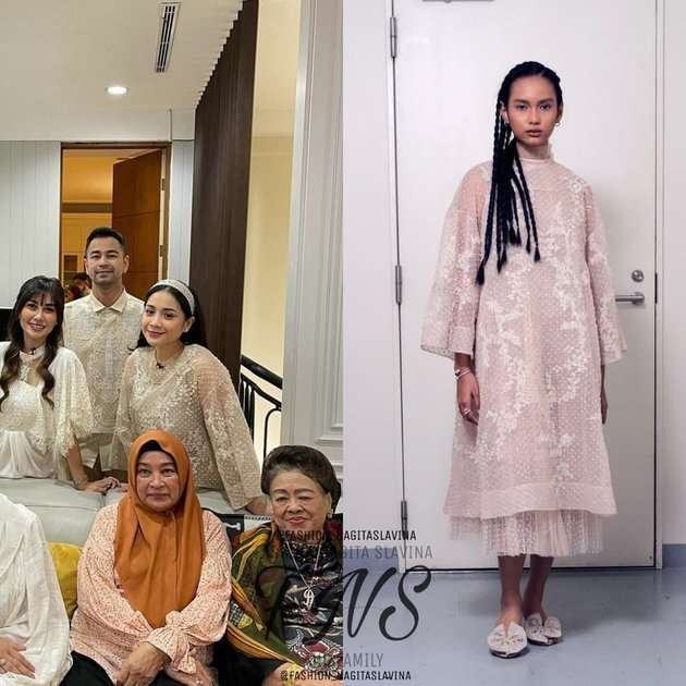 5 Fashion Item Nagita Slavina di Aqiqah Baby Rayyanza, Harga Bandonya Bikin Melongo!