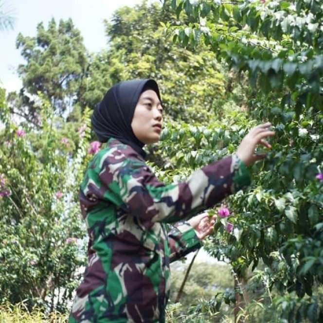 8 Foto Terbaru Sertu Rizka Nurjanah, TNI yang Bikin Jenderal Andika Nangis