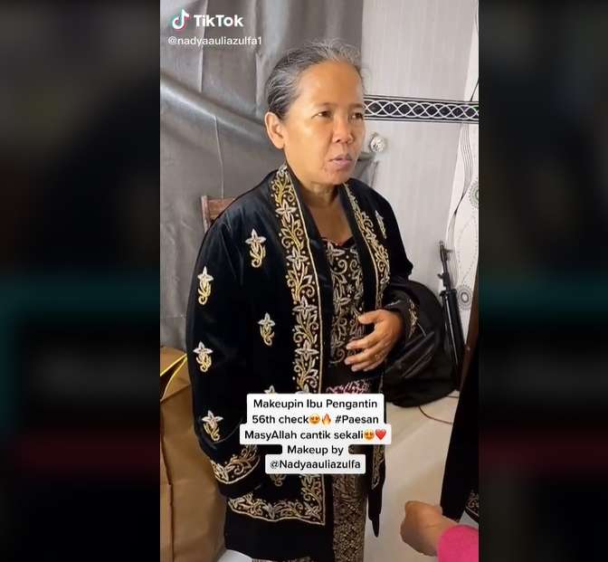 10 Foto Tranformasi Nenek 56 Tahun Usai Dimakeup, Berubah Jadi Gadis Cantik Usia 20 Tahun!