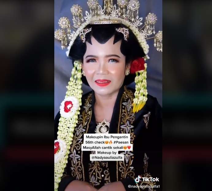 10 Foto Tranformasi Nenek 56 Tahun Usai Dimakeup, Berubah Jadi Gadis Cantik Usia 20 Tahun!