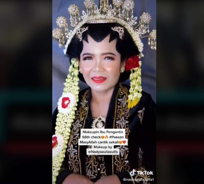 10 Foto Tranformasi Nenek 56 Tahun Usai Dimakeup, Berubah Jadi Gadis Cantik Usia 20 Tahun!