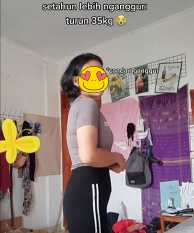 Wanita Ini Jalani Diet Karena Menganggur, Hasilnya Bikin Melongo!