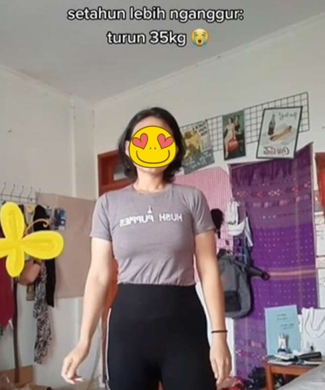 Wanita Ini Jalani Diet Karena Menganggur, Hasilnya Bikin Melongo!