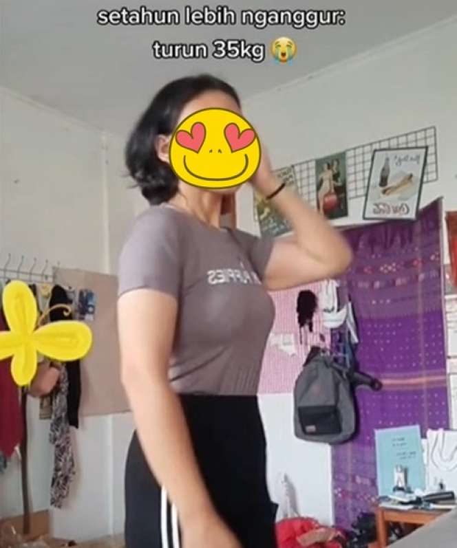 Wanita Ini Jalani Diet Karena Menganggur, Hasilnya Bikin Melongo!