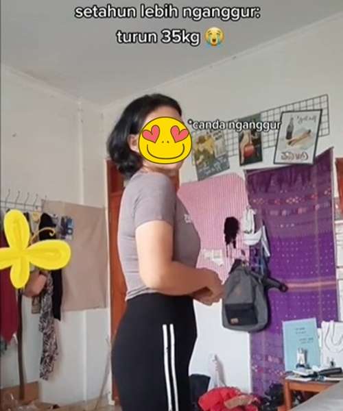 Wanita Ini Jalani Diet Karena Menganggur, Hasilnya Bikin Melongo!