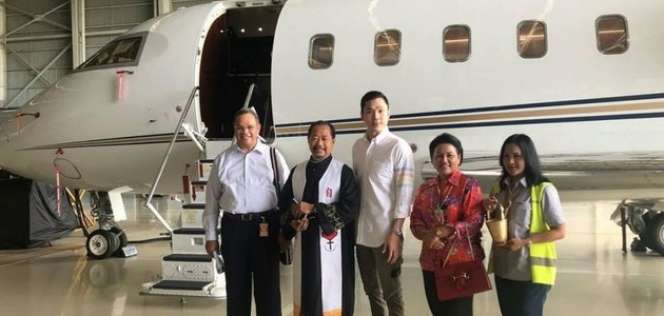 Potret Mewahnya Jet Pribadi Raphael Moeis, Hadiah Ultah dari Harvey dan Sandra Dewi