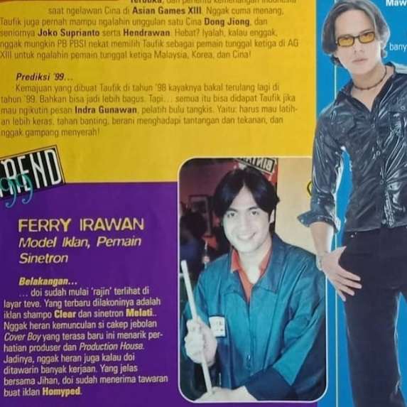 7 Potret Ferry Irawan Semasa Muda, Paras Tampannya Bikin Klepek-Klepek! Bakal Jadi Ayah Tiri Verrell Bramasta?