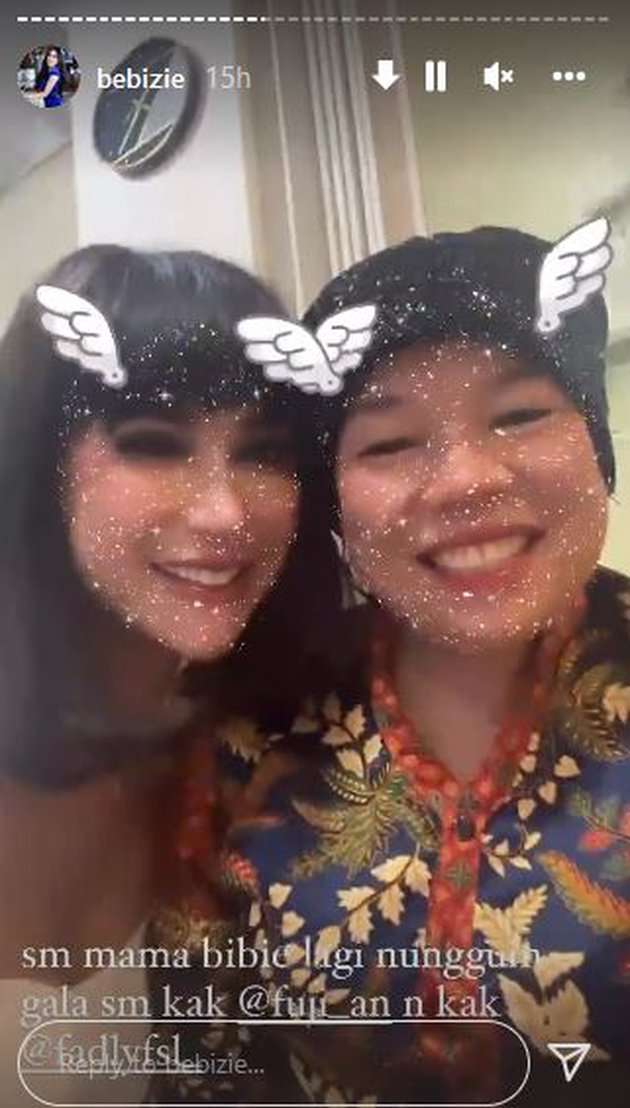9 Potret Bebizie Dandan Mirip Vanessa Angel, Sampai Dipanggil ‘Mami’ Oleh Gala Sky