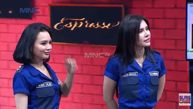 8 Potret Menawan Wika Salim & Maria Vania Pakai Baju Security, Dijuluki ‘Duo Pemersatu Bangsa’