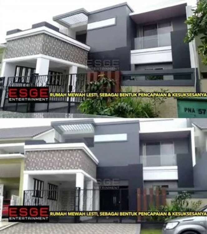 10 Potret Rumah Artis Sebelum VS Sesudah Sukses, Lesty Kejora dari Gubuk Kini Jadi Istana Megah!
