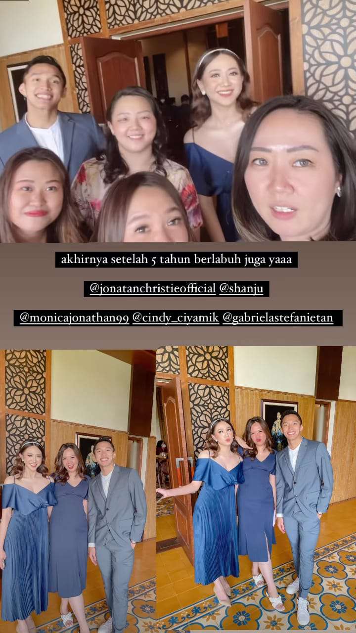 8 Momen Jonatan Christie Melamar Shanju Eks JKT 48