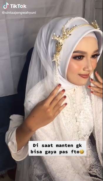 Ditonton 3 Juta Kali, 10 Potret Perjuangan MUA Mendapat Foto Pengantin yang Sempurna, Salfok ke Wajahnya!