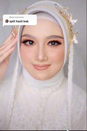 Ditonton 3 Juta Kali, 10 Potret Perjuangan MUA Mendapat Foto Pengantin yang Sempurna, Salfok ke Wajahnya!