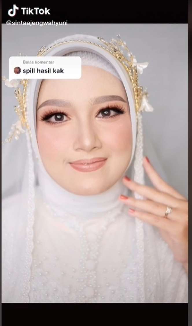 Ditonton 3 Juta Kali, 10 Potret Perjuangan MUA Mendapat Foto Pengantin yang Sempurna, Salfok ke Wajahnya!