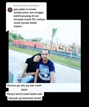 Viral Pasangan Beda Usia, Jodoh Pak Polisi Ternyata Masih TK, Lihat 8 Potretnya!