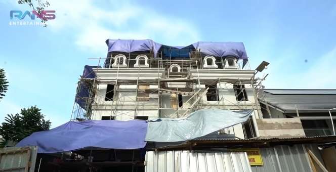 7 Potret Terbaru Pembangunan Rumah Mewah Raffi Ahmad dan Nagita Slavina, Bak Istana Kerajaan