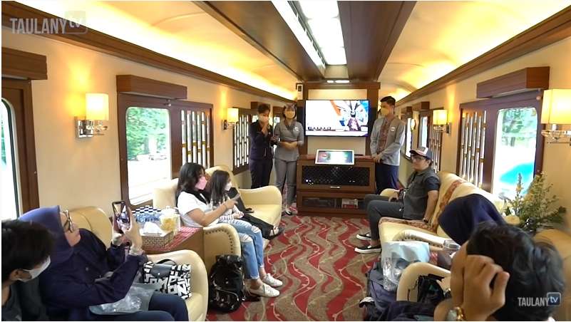 Bak Hotel Berjalan, 10 Potret Mewahnya Kereta yang Disewa Andre Taulany saat Liburan ke Jogja