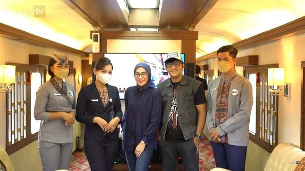 Bak Hotel Berjalan, 10 Potret Mewahnya Kereta yang Disewa Andre Taulany saat Liburan ke Jogja